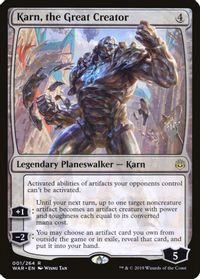 Karn, the Great Creator — Promo Pack: Theros Beyond Death