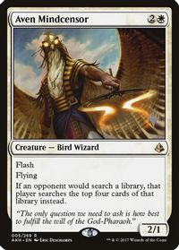 Aven Mindcensor — Promo Pack: Theros Beyond Death
