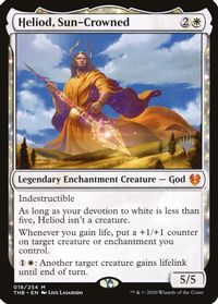 Heliod, Sun-Crowned — Promo Pack: Theros Beyond Death