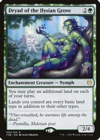 Dryad of the Ilysian Grove — Promo Pack: Theros Beyond Death