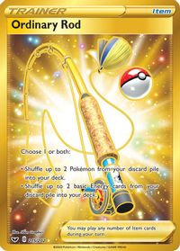Ordinary Rod (Secret) — SWSH01: Sword & Shield Base Set