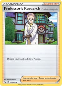 Professor's Research — SWSH01: Sword & Shield Base Set