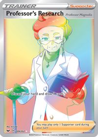 Professor's Research (Secret) — SWSH01: Sword & Shield Base Set