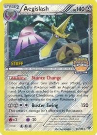 Aegislash - 85/146 (Regional Championships) [Staff] — League & Championship Cards