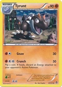 Tyrunt - 61/111 (Cosmos Holo) — Miscellaneous Cards & Products