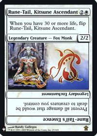 Rune-Tail, Kitsune Ascendant — The List Reprints