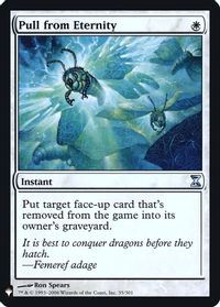 Pull from Eternity — The List Reprints