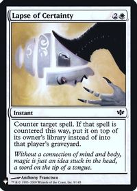 Lapse of Certainty — The List Reprints