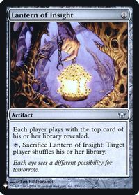 Lantern of Insight — The List Reprints