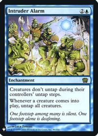 Intruder Alarm — The List Reprints
