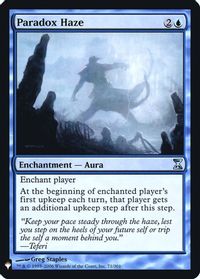 Paradox Haze — The List Reprints