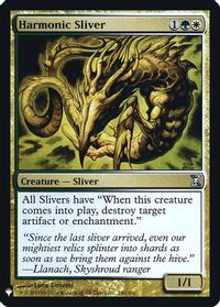 Harmonic Sliver — The List Reprints