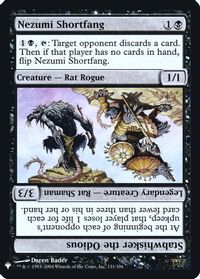 Nezumi Shortfang // Stabwhisker the Odious — The List Reprints