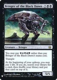 Bringer of the Black Dawn — The List Reprints