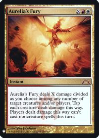 Aurelia's Fury — The List Reprints