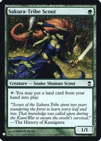 Sakura-Tribe Scout — The List Reprints