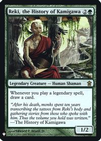 Reki, the History of Kamigawa — The List Reprints