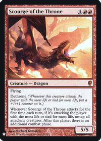 Scourge of the Throne — The List Reprints