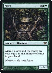 Maro — The List Reprints