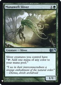 Manaweft Sliver (M14) — The List Reprints