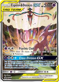 Espeon & Deoxys GX - SM240 — SM Promos