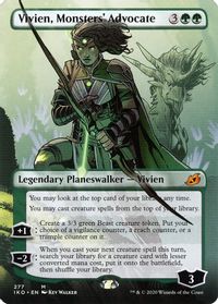 Vivien, Monsters' Advocate (Borderless) — Ikoria: Lair of Behemoths