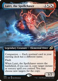 Lutri, the Spellchaser (Extended Art) — Ikoria: Lair of Behemoths