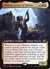 Winota, Joiner of Forces (Extended Art) — Ikoria: Lair of Behemoths