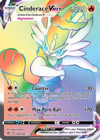 Cinderace VMAX (Secret) — SWSH02: Rebel Clash