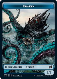 Kraken Token — Ikoria: Lair of Behemoths