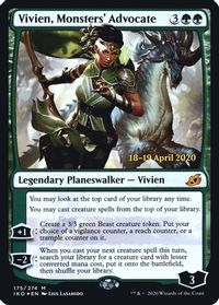 Vivien, Monsters' Advocate — Prerelease Cards