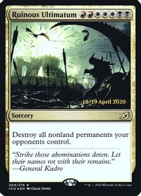 Ruinous Ultimatum — Prerelease Cards