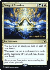 Song of Creation — Prerelease Cards