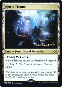 Ketria Triome — Prerelease Cards