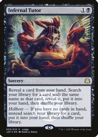 Infernal Tutor — Judge Promos