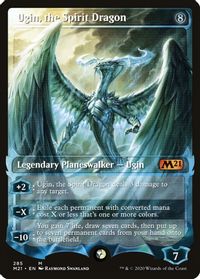 Ugin, the Spirit Dragon (Showcase) — Core Set 2021