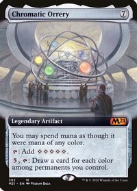 Chromatic Orrery (Extended Art) — Core Set 2021