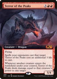Terror of the Peaks (Extended Art) — Core Set 2021