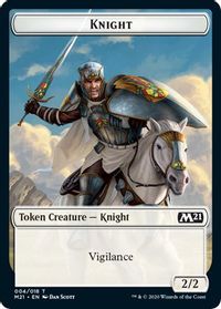 Knight Token — Core Set 2021
