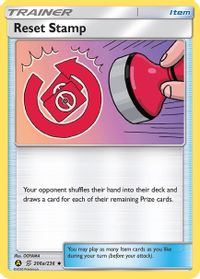 Reset Stamp - 206a/236 — Alternate Art Promos