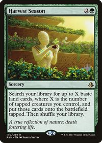 Harvest Season — Promo Pack: Core Set 2021