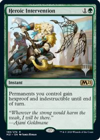 Heroic Intervention — Promo Pack: Core Set 2021