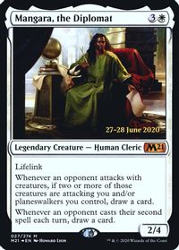 Mangara, the Diplomat — Prerelease Cards
