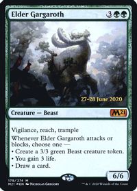 Elder Gargaroth — Prerelease Cards