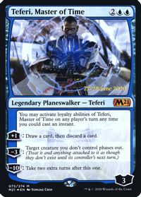 Teferi, Master of Time — Prerelease Cards