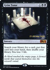 Grim Tutor — Prerelease Cards