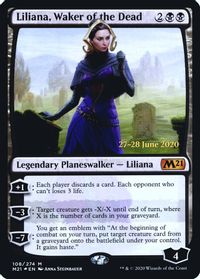 Liliana, Waker of the Dead — Prerelease Cards