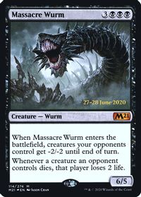 Massacre Wurm — Prerelease Cards