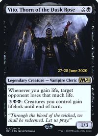 Vito, Thorn of the Dusk Rose — Prerelease Cards