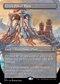 Urza's Power Plant (Borderless) — Double Masters